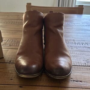 Lucky Brand Basel Shoes Toffee Leather size 8